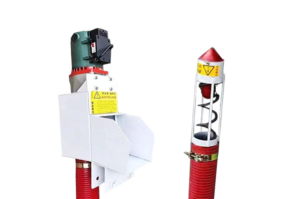 How does the grain suction machine improve the efficiency of grain loading and unloading and shorten the working time?